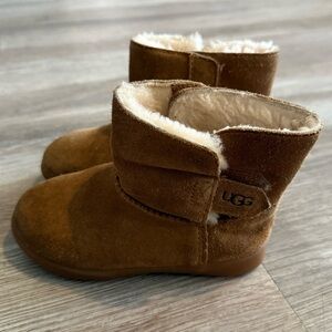 UGG Kids Brown Suede Boots